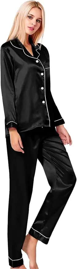 Satin Pyjamas Set