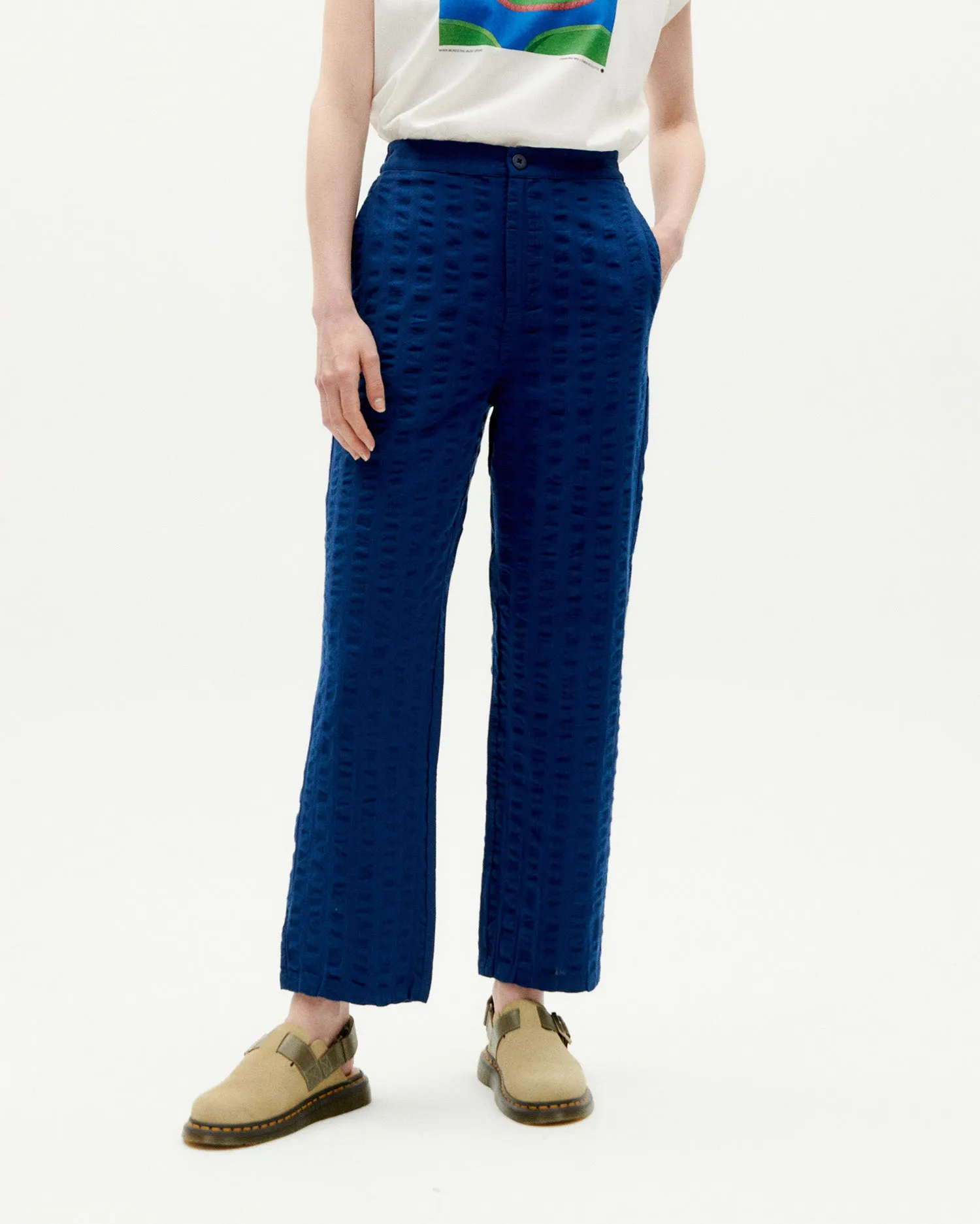 Seersucker Mariam Pants