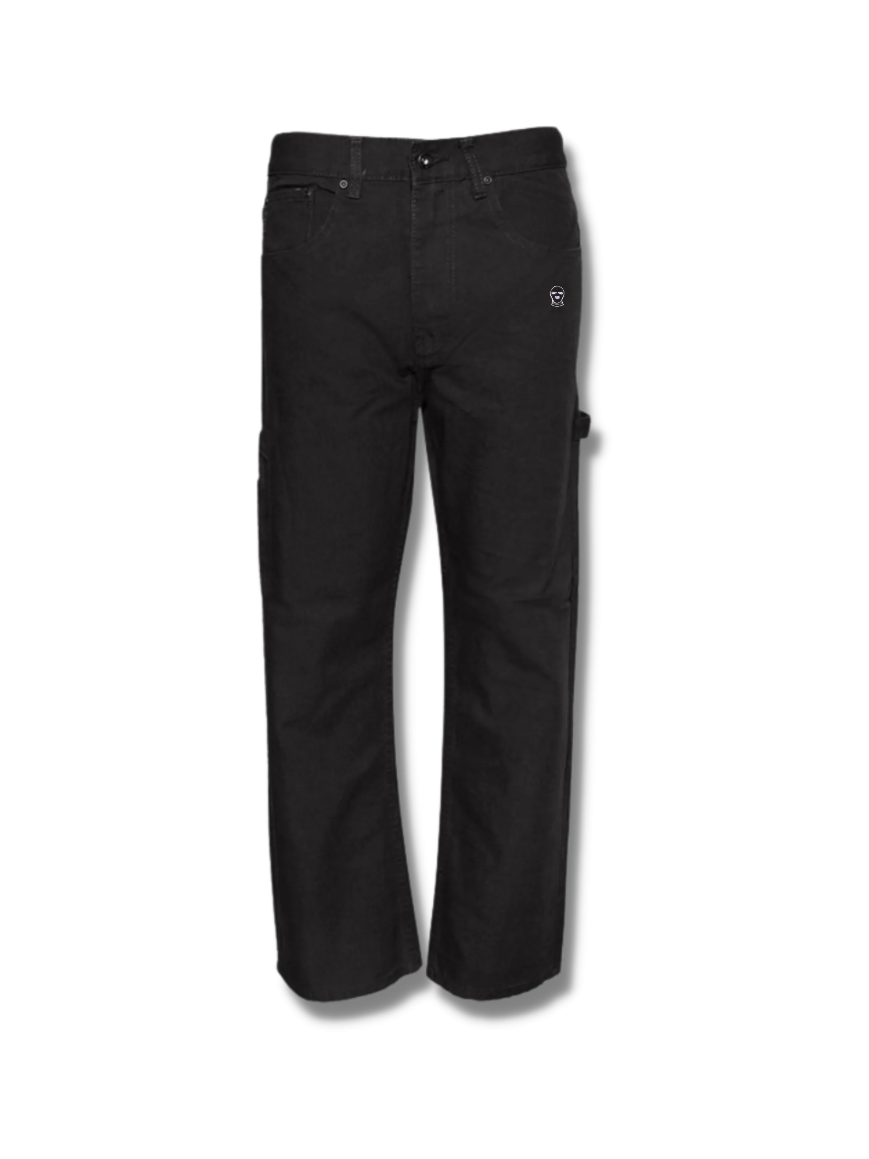 Ski Mask White Carpenter Pants