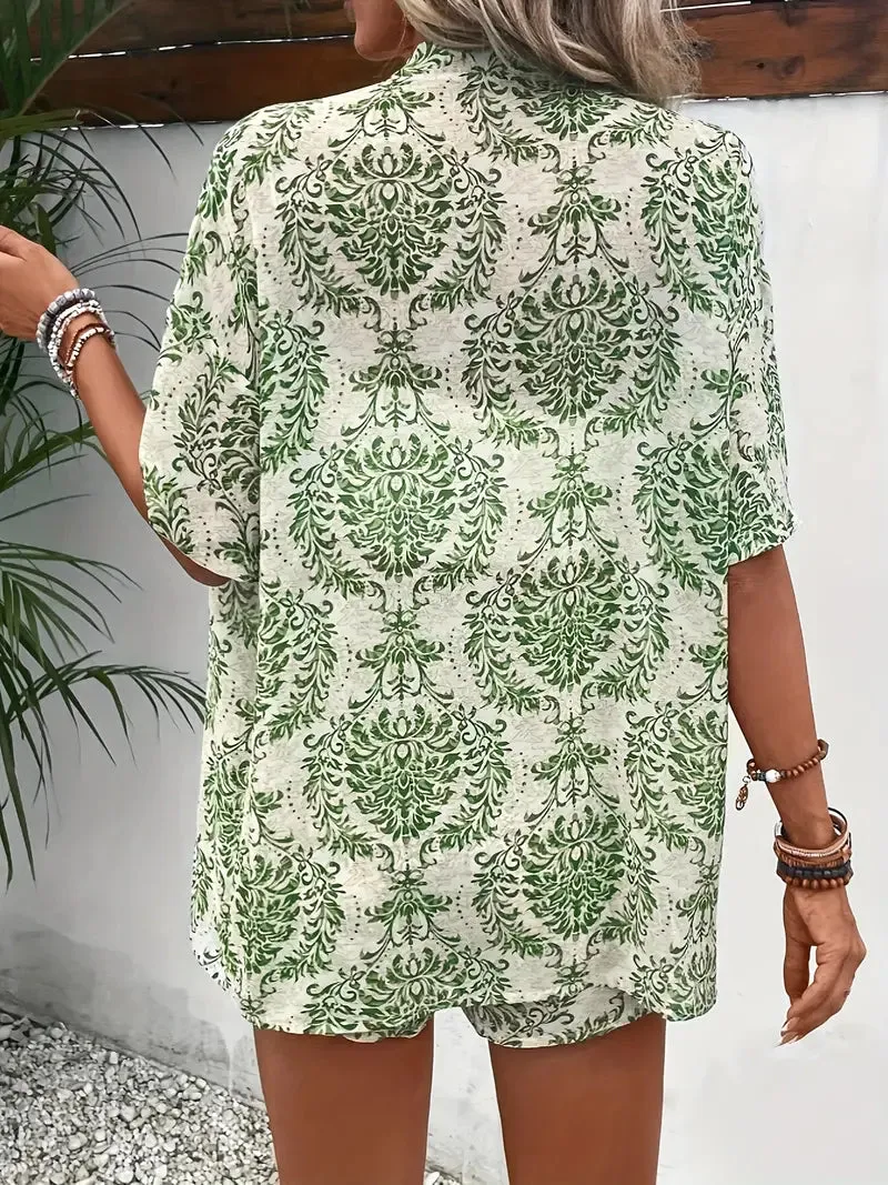 Sofia – Floral Print Women’s  Set