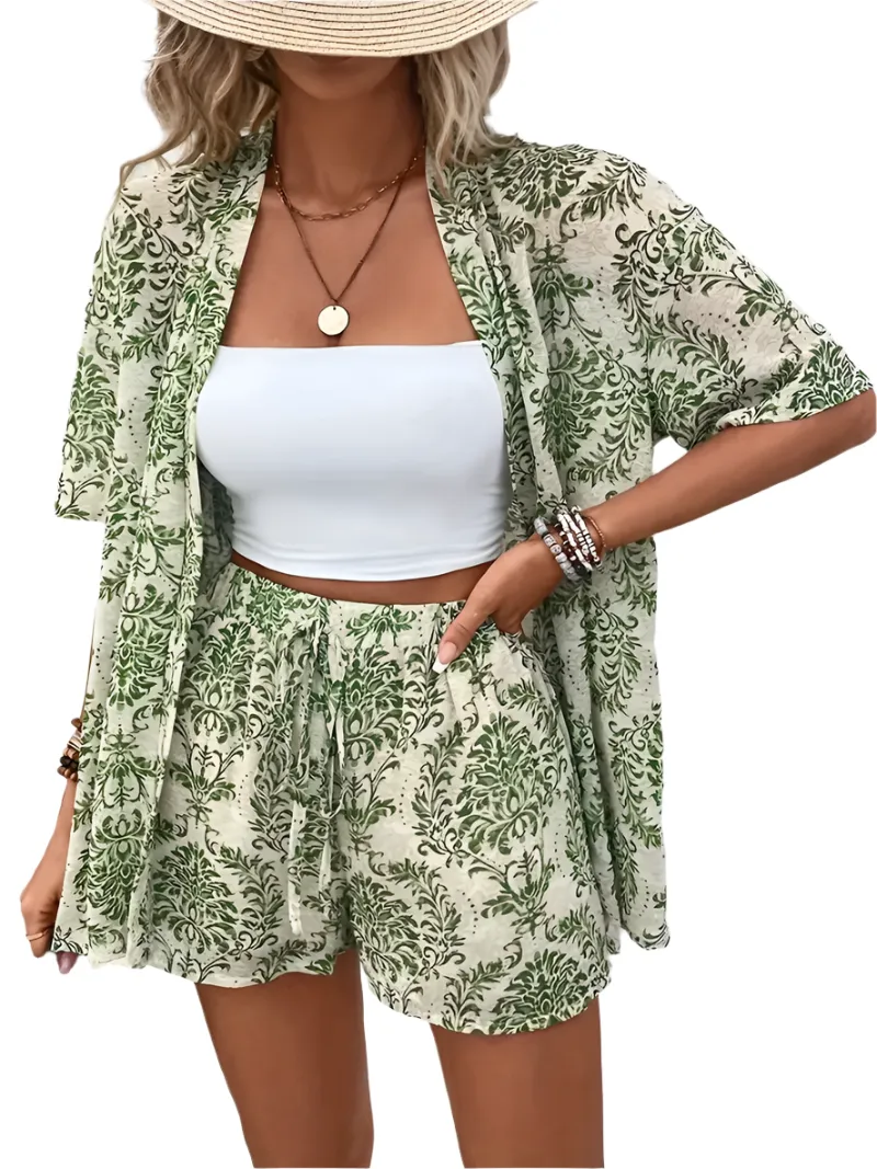 Sofia – Floral Print Women’s  Set