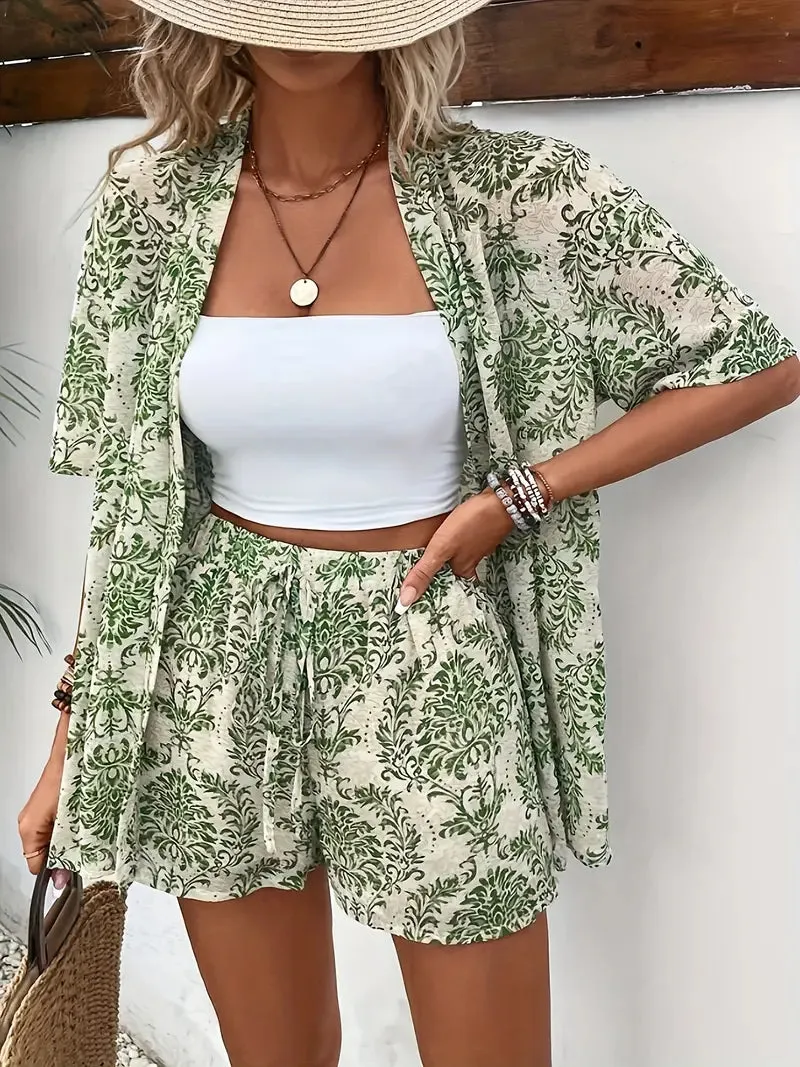 Sofia – Floral Print Women’s  Set