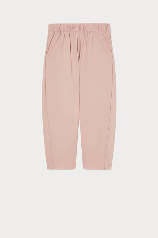 SOFOCLE PINK TECHNICAL JERSEY TROUSERS