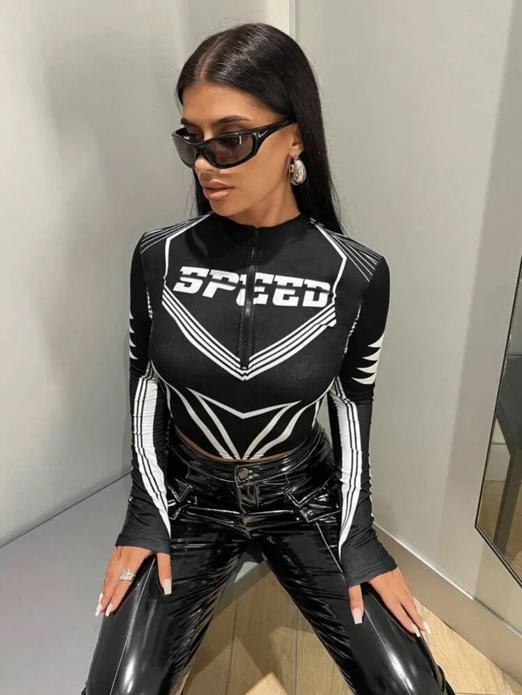 Speed It Up Long Sleeve Tee