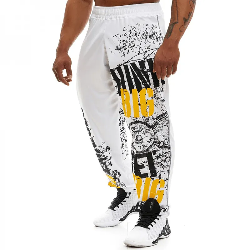 Sports Pants Men'S Quick-Drying Loose Large Size Running Training Men'S Fitness Leisure Fitness Pants
