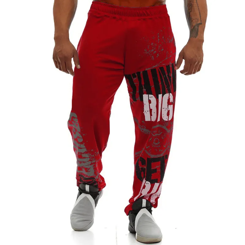 Sports Pants Men'S Quick-Drying Loose Large Size Running Training Men'S Fitness Leisure Fitness Pants