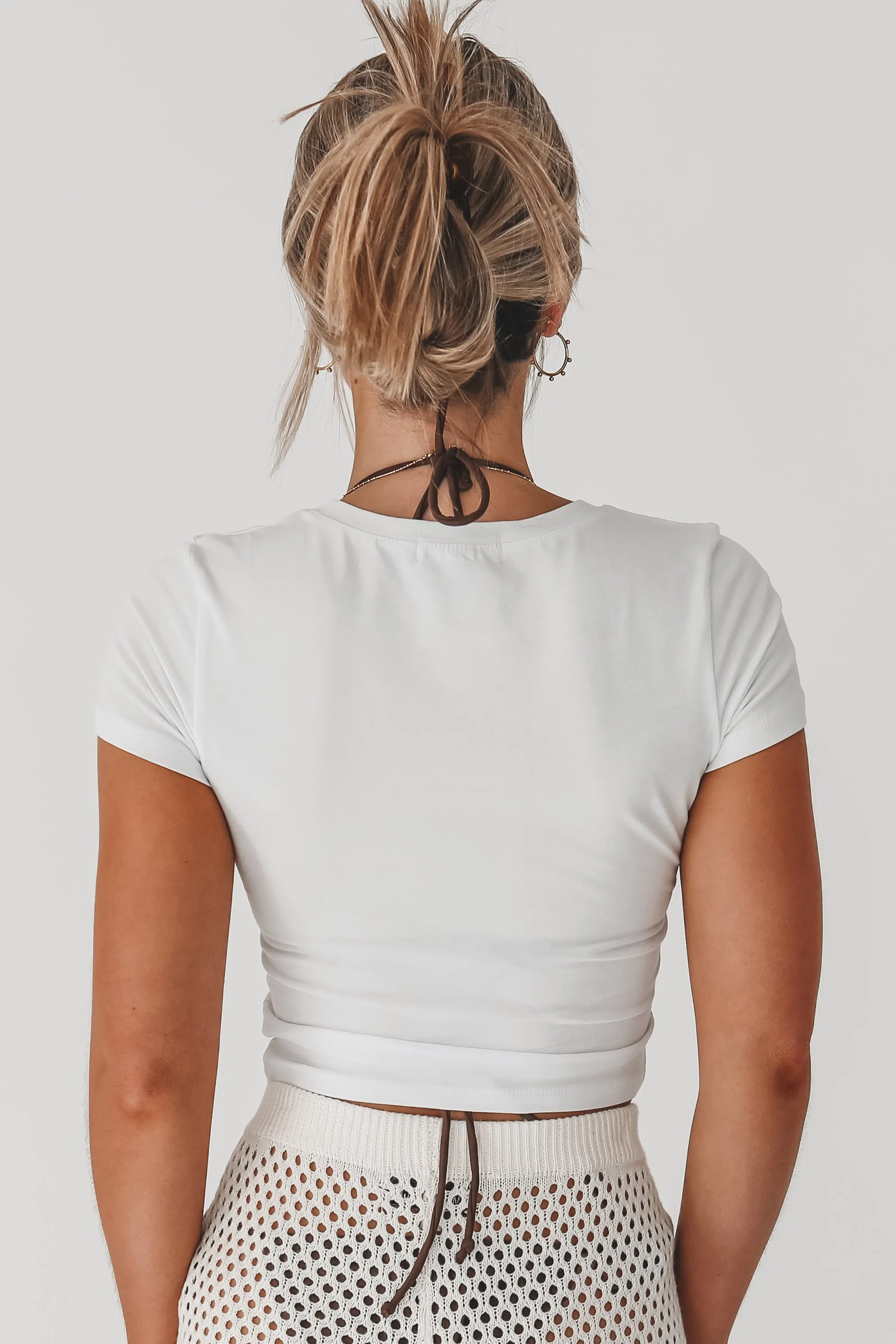 Spritz Me Aperol Spritz Graphic Cropped Babydoll Tee