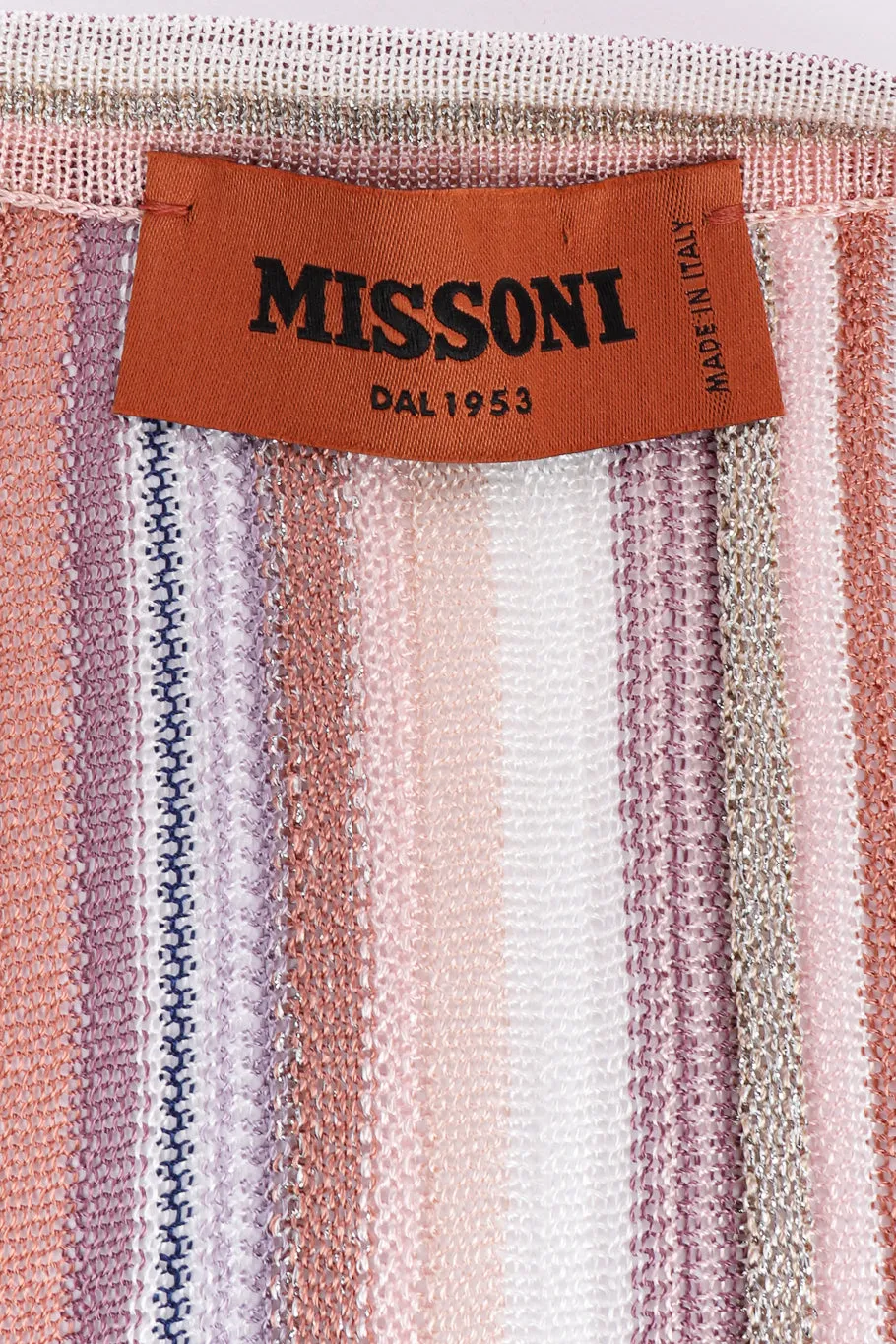 Striped Knit Duster, Tank and Pant Set