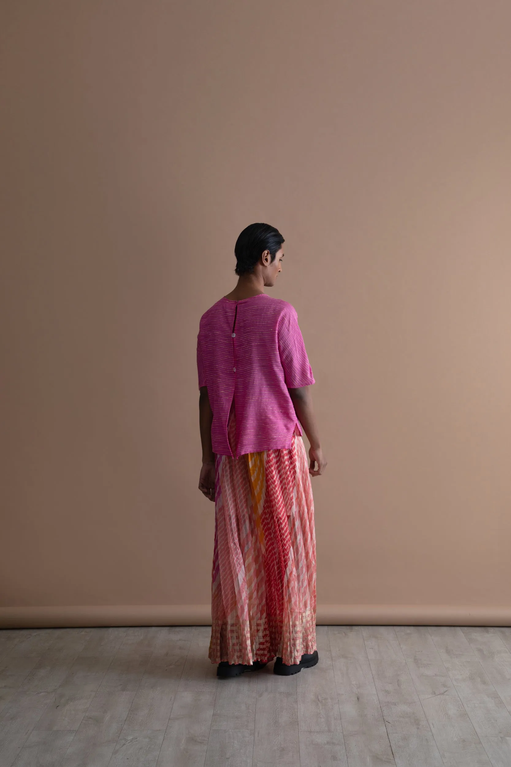 Summer Top Chaak Muga Silk Fashion Edit Kai-28 Urvashi Kaur
