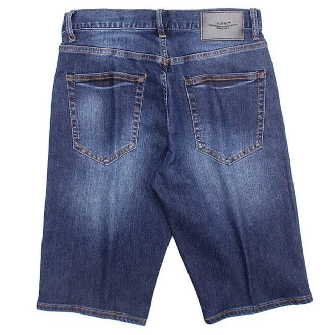 Summer Vintage Loose Mid Waisted Men's Jean Shorts
