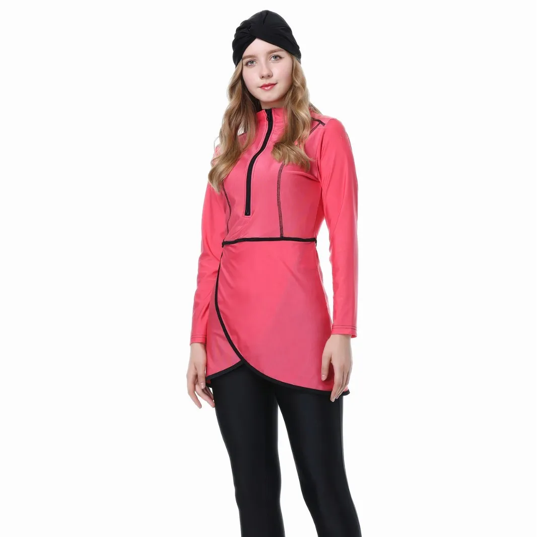 Sun Protection Three-piece Set Islamic Swimsuit