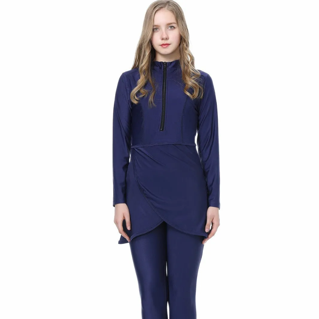 Sun Protection Three-piece Set Islamic Swimsuit