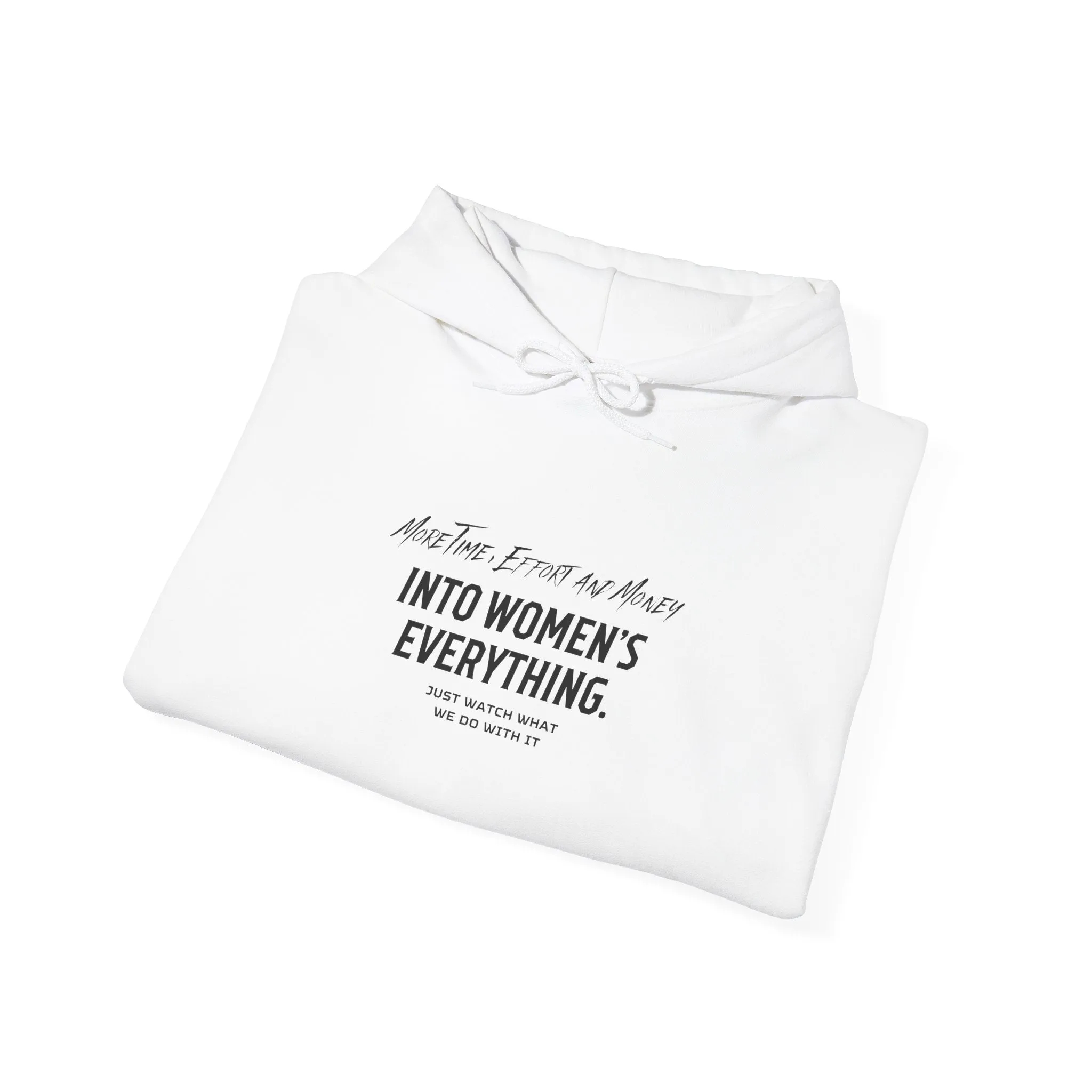 Support Your Local Female Athletes Adult Hooded Sweatshirt