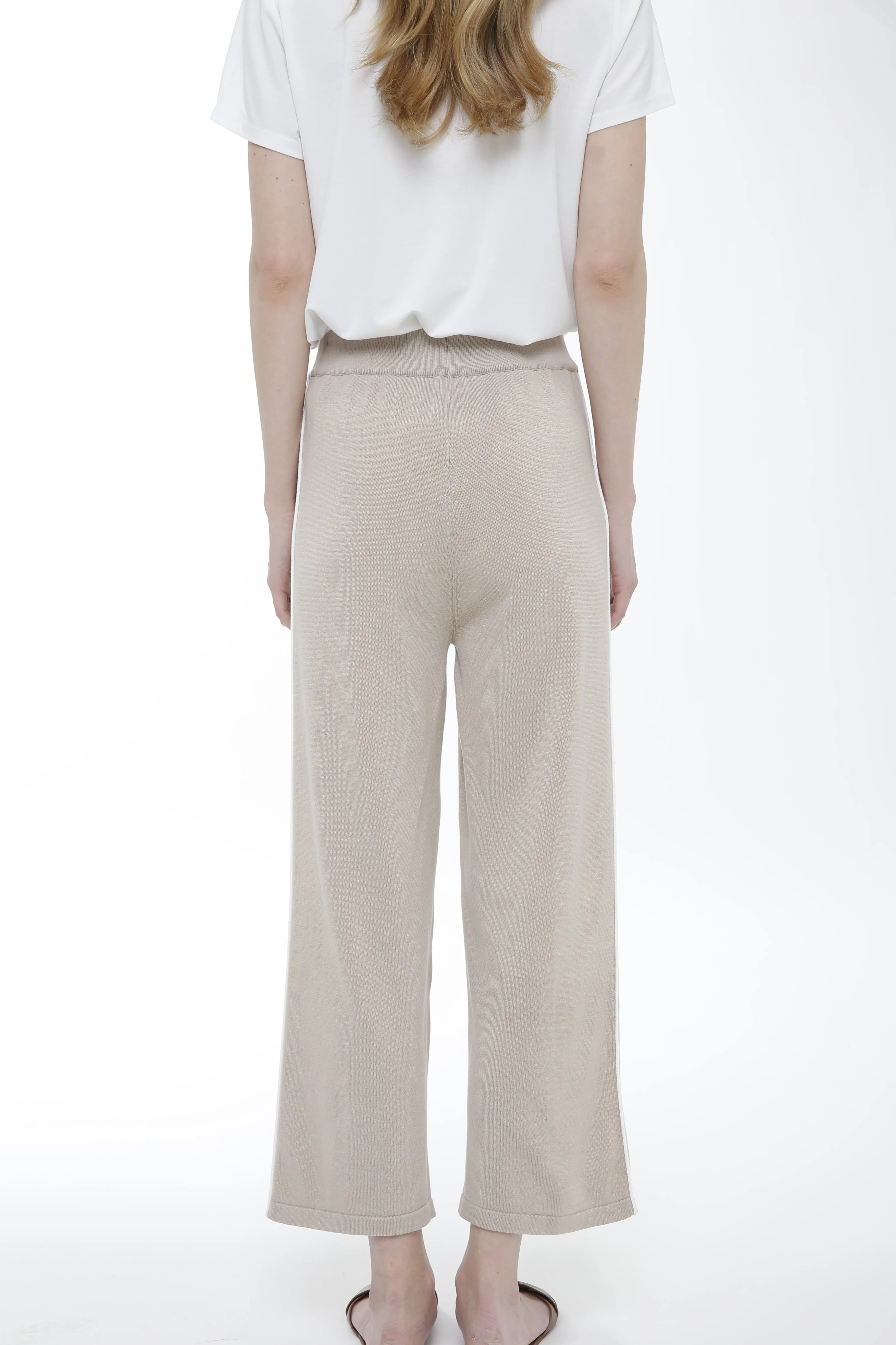 Sweat Pant with Contrast Side Piping