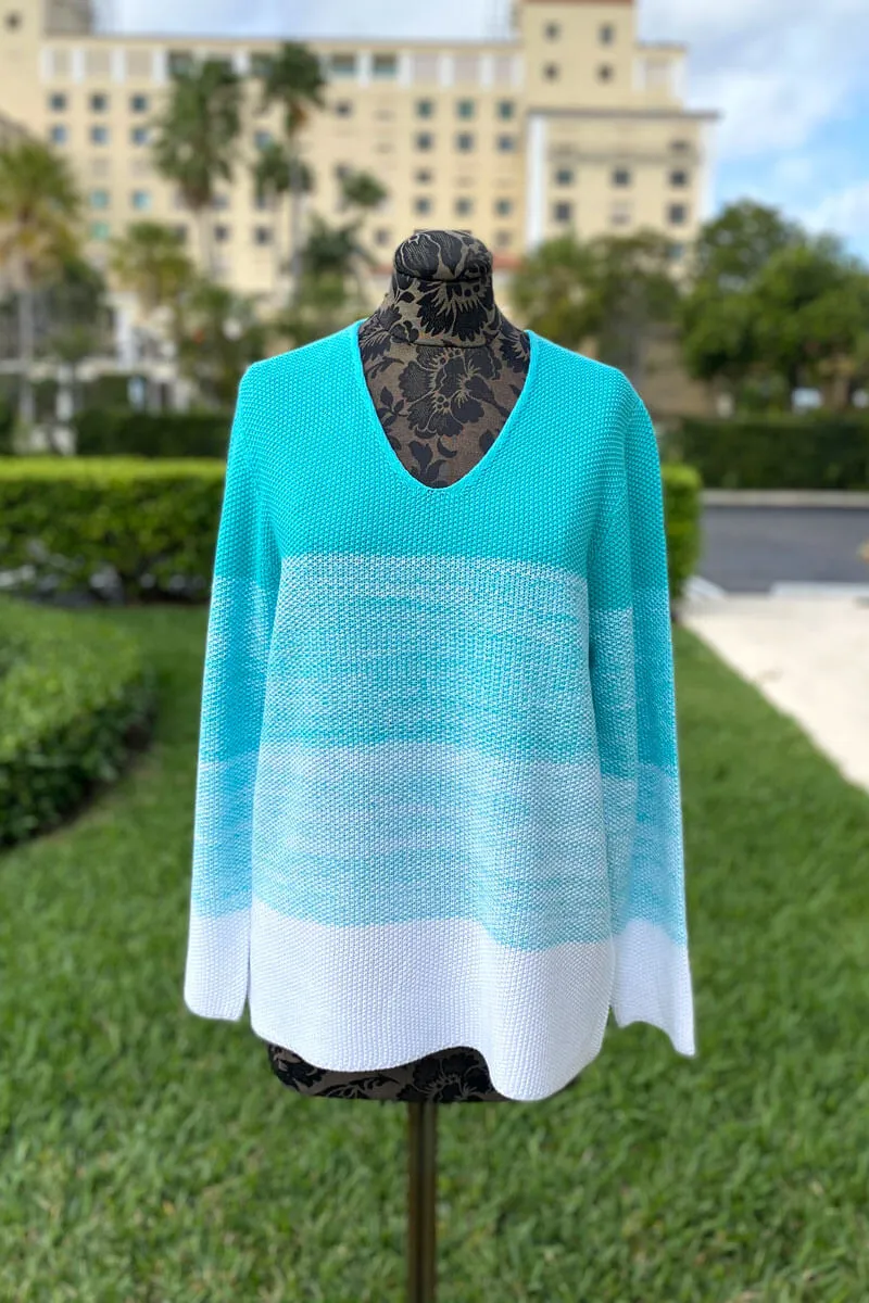 Teal Ombre Tunic