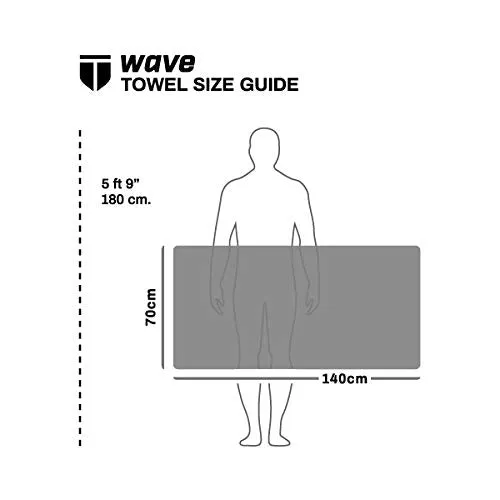 TEGO - Wave Body Towel - VAPArise Cotton - Bronze