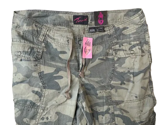 Torrid Camouflage Splatter Pants