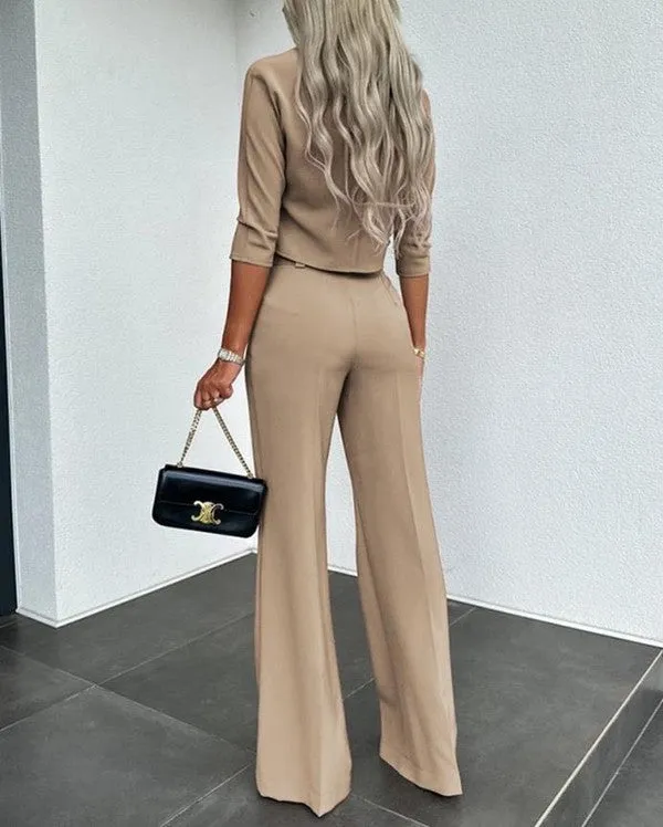 Two Piece Pant Set