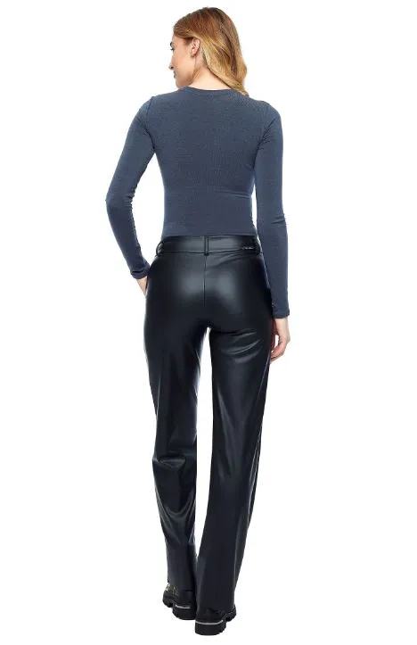 Tyler Madison Yaelle Vegan Soft Leather Ankle Pant