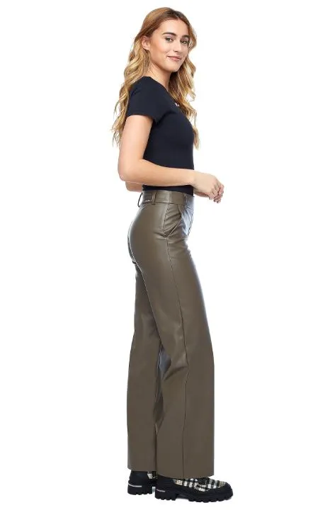 Tyler Madison Yaelle Vegan Soft Leather Ankle Pant