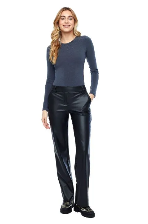 Tyler Madison Yaelle Vegan Soft Leather Ankle Pant