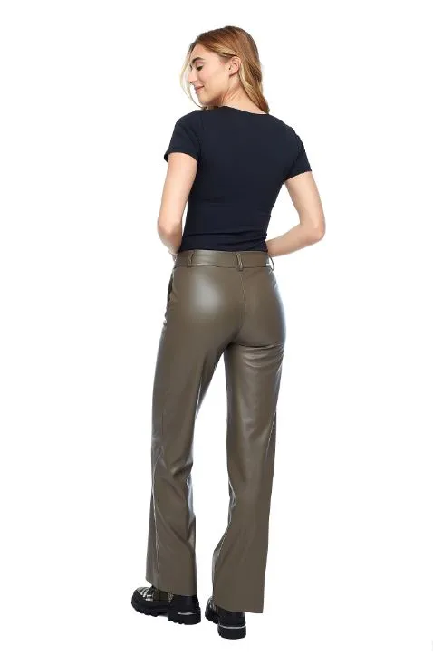 Tyler Madison Yaelle Vegan Soft Leather Ankle Pant