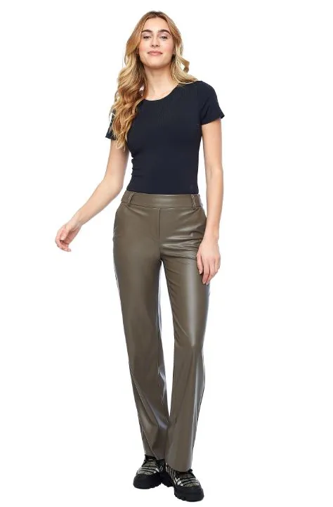Tyler Madison Yaelle Vegan Soft Leather Ankle Pant