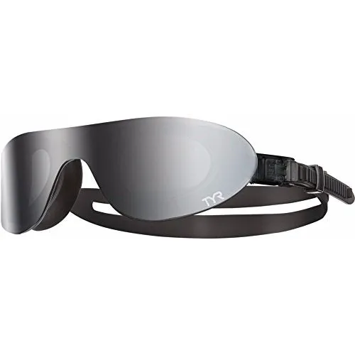 TYR Swim Shade Mirrored Swim Goggles (Met. Smoke)