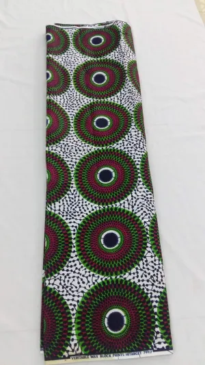 Unique Design Fabrics With Trendy Body Print - White Color