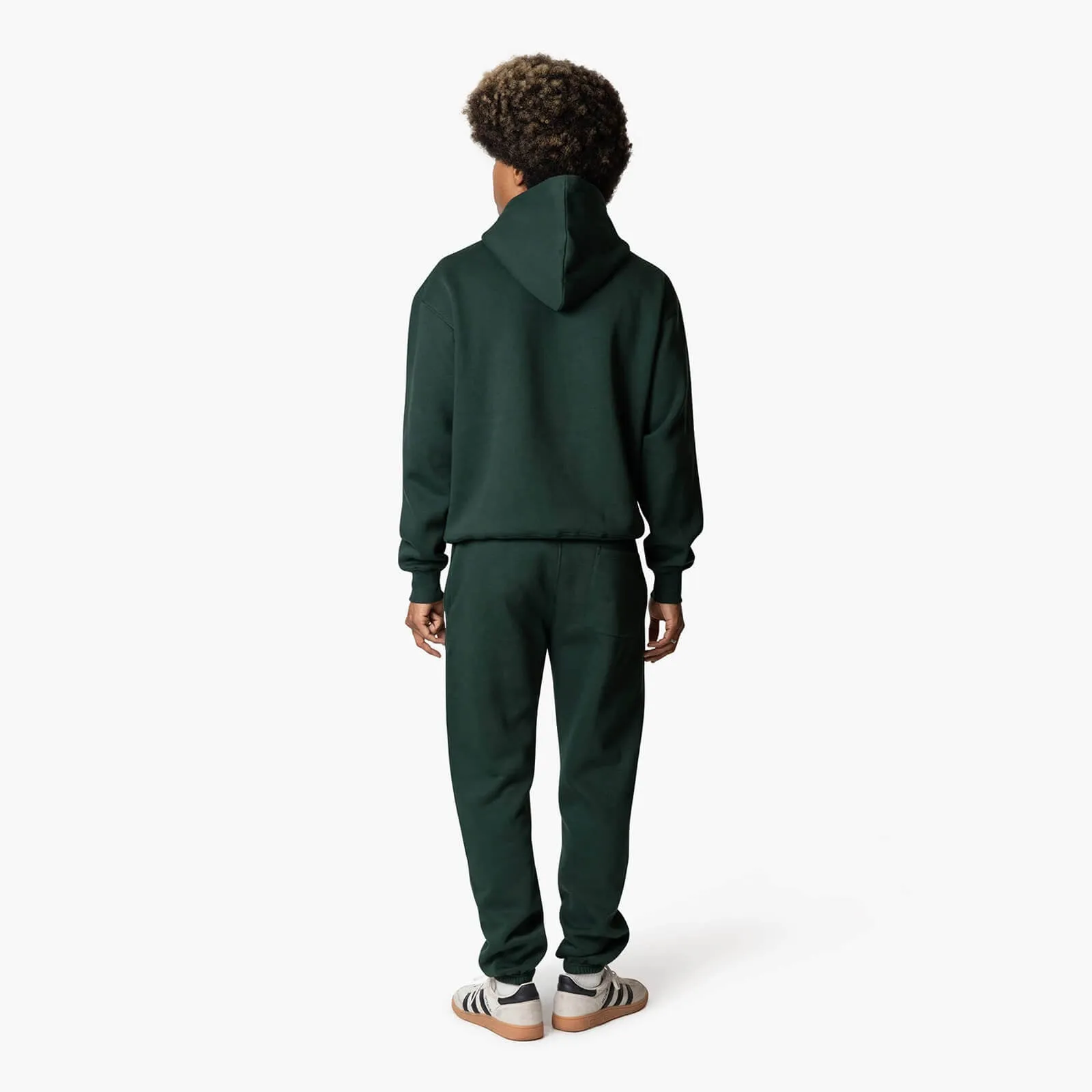 UNIVERSITY SET - LOOSE FIT | PETROL/WHITE