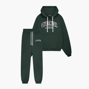 UNIVERSITY SET - LOOSE FIT | PETROL/WHITE