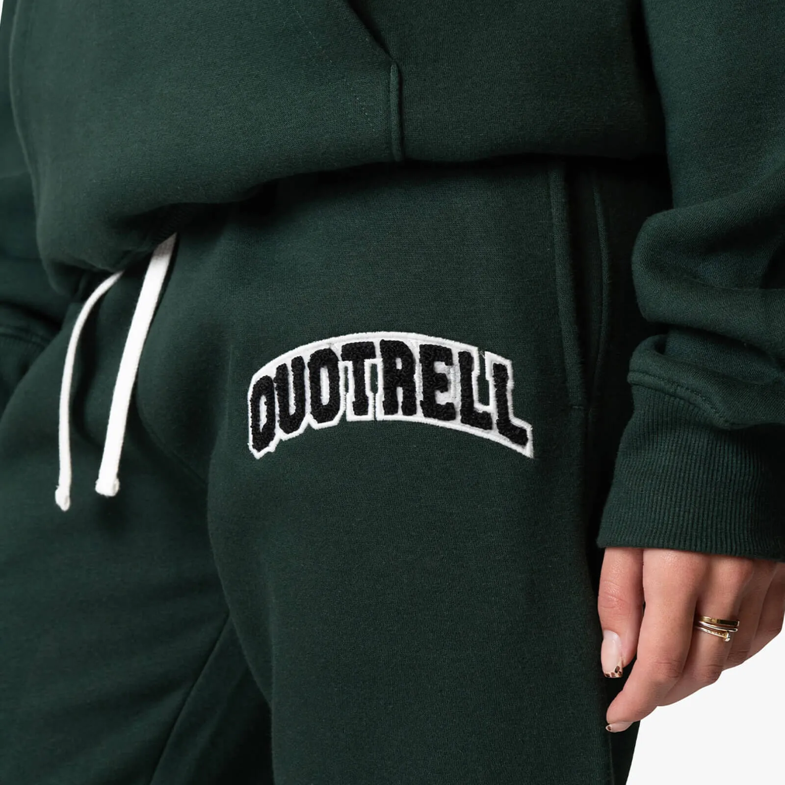 UNIVERSITY SET - LOOSE FIT | PETROL/WHITE
