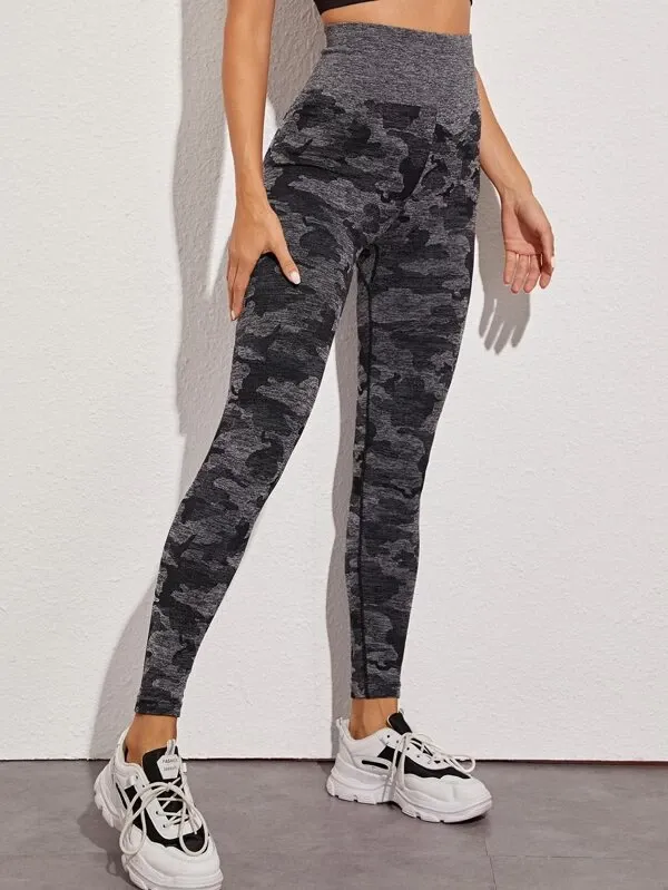 Warrior Camo Sports Leggings