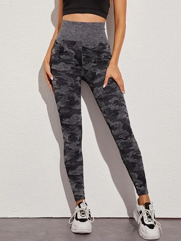 Warrior Camo Sports Leggings