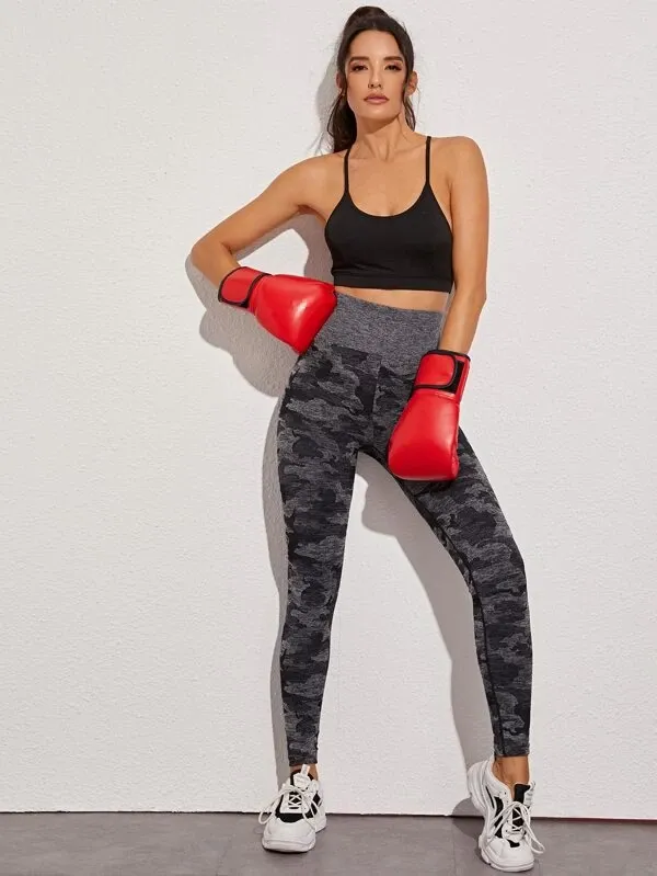 Warrior Camo Sports Leggings
