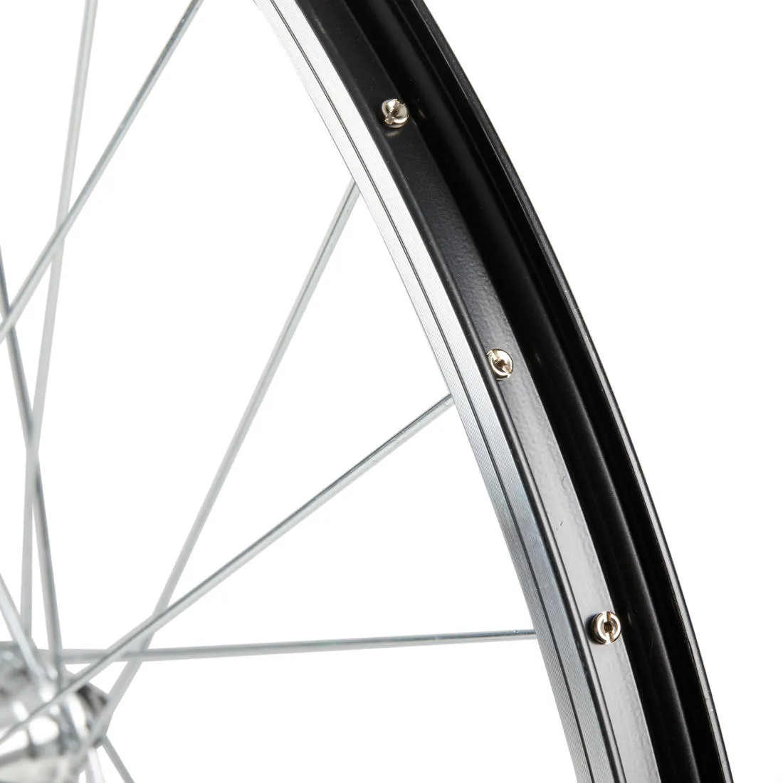 Wheel 28" Front Single Wall V-brake Quick Release - Black