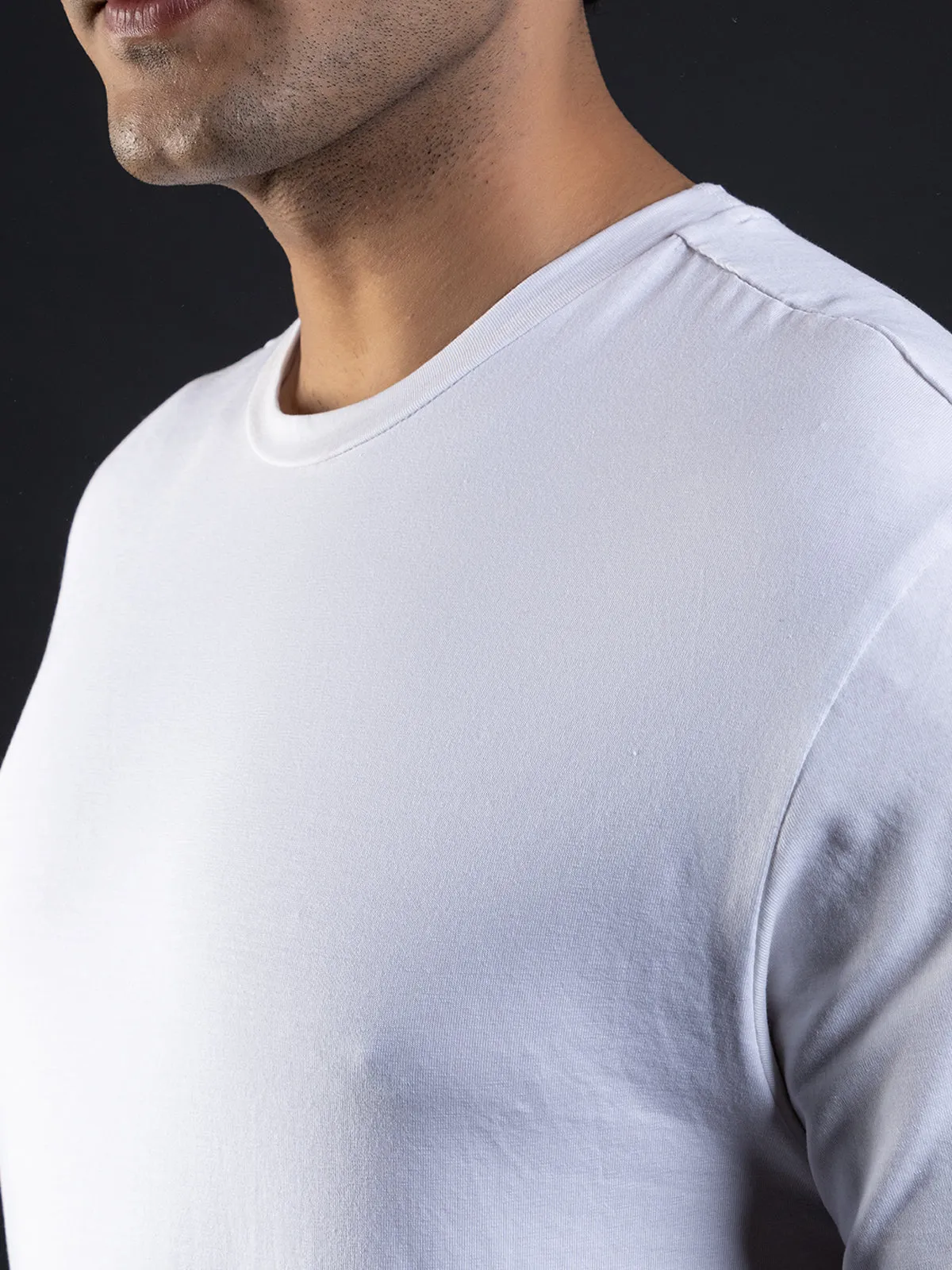 White  | ACTION series | Sports t shirt for Men