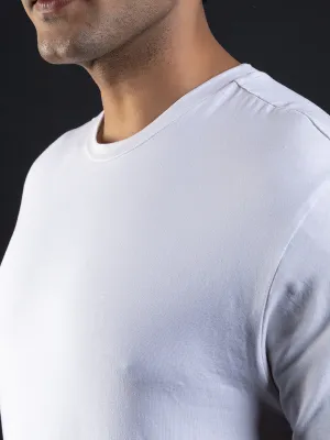 White  | ACTION series | Sports t shirt for Men