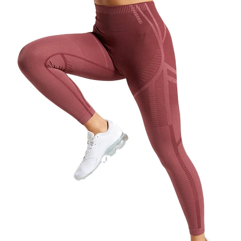 Wholesale High Activewear Compression Yoga Pants Fitness High Waist Butt Lifting Leggings Sports Gym Wear Seamless Women Pants