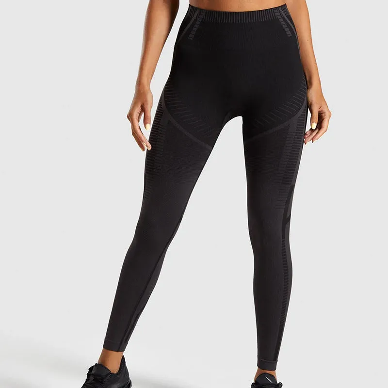 Wholesale High Activewear Compression Yoga Pants Fitness High Waist Butt Lifting Leggings Sports Gym Wear Seamless Women Pants