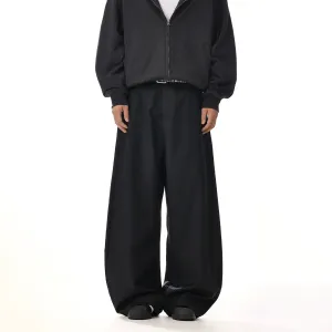 Wide Leg High Waist Casual Pants
