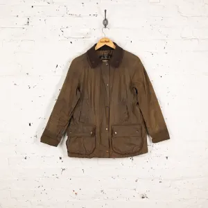 Women's Barbour Classic Beadnell Wax Jacket - Green - Women's M