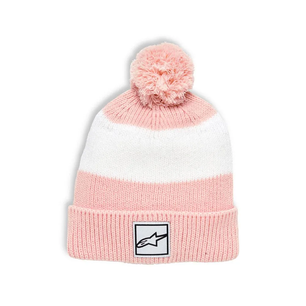 Womens Bobble Beanie Pink - One Size