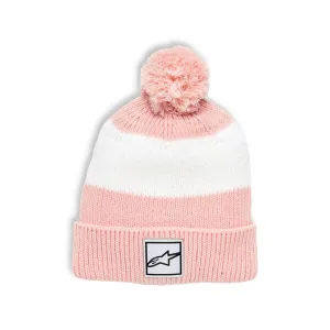 Womens Bobble Beanie Pink - One Size
