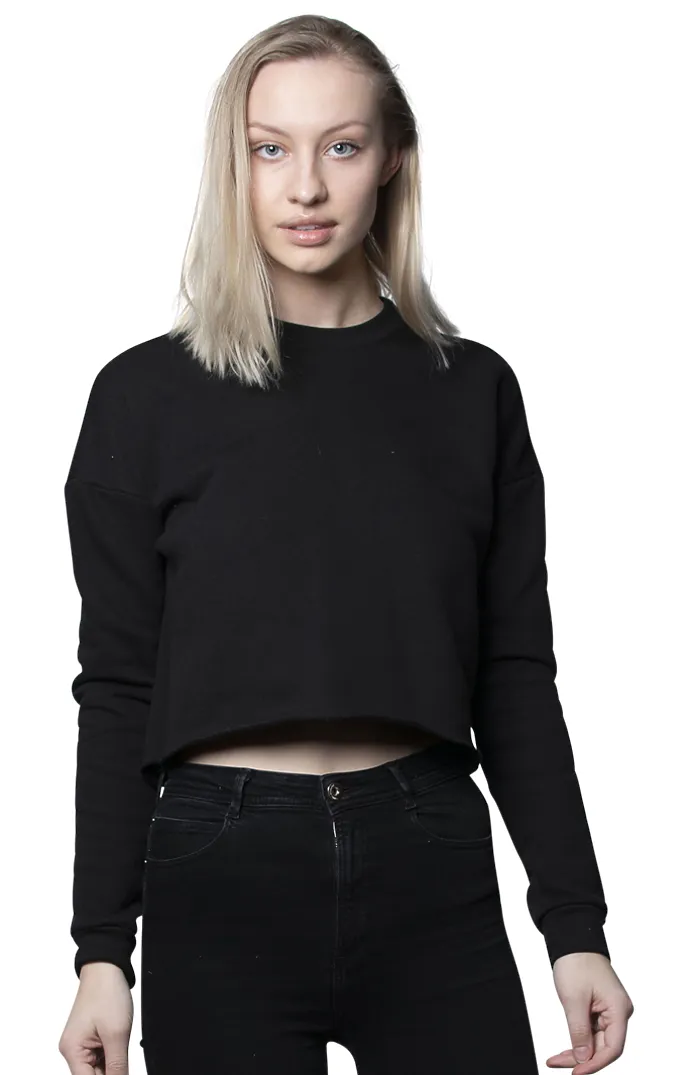 WOMEN'S FASHION FLEECE CROP