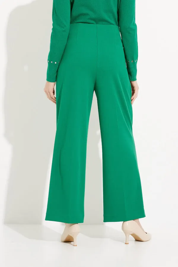 Women's Joseph Ribkoff | Flowing Wide Leg Pants | Kelly Green