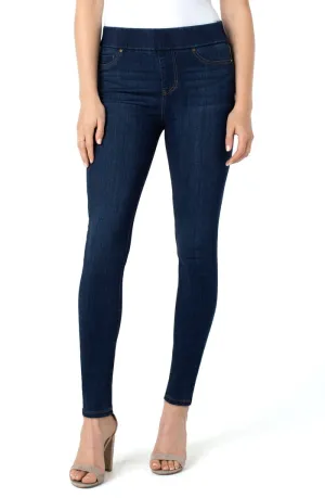 Women's Liverpool | Sienna Leggings | Naval Blue Geo