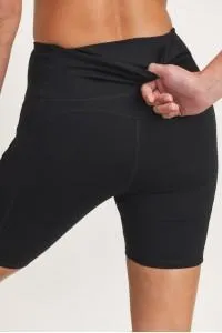 Women's Mono B | Essential Sweetheart Biker Shorts | Black
