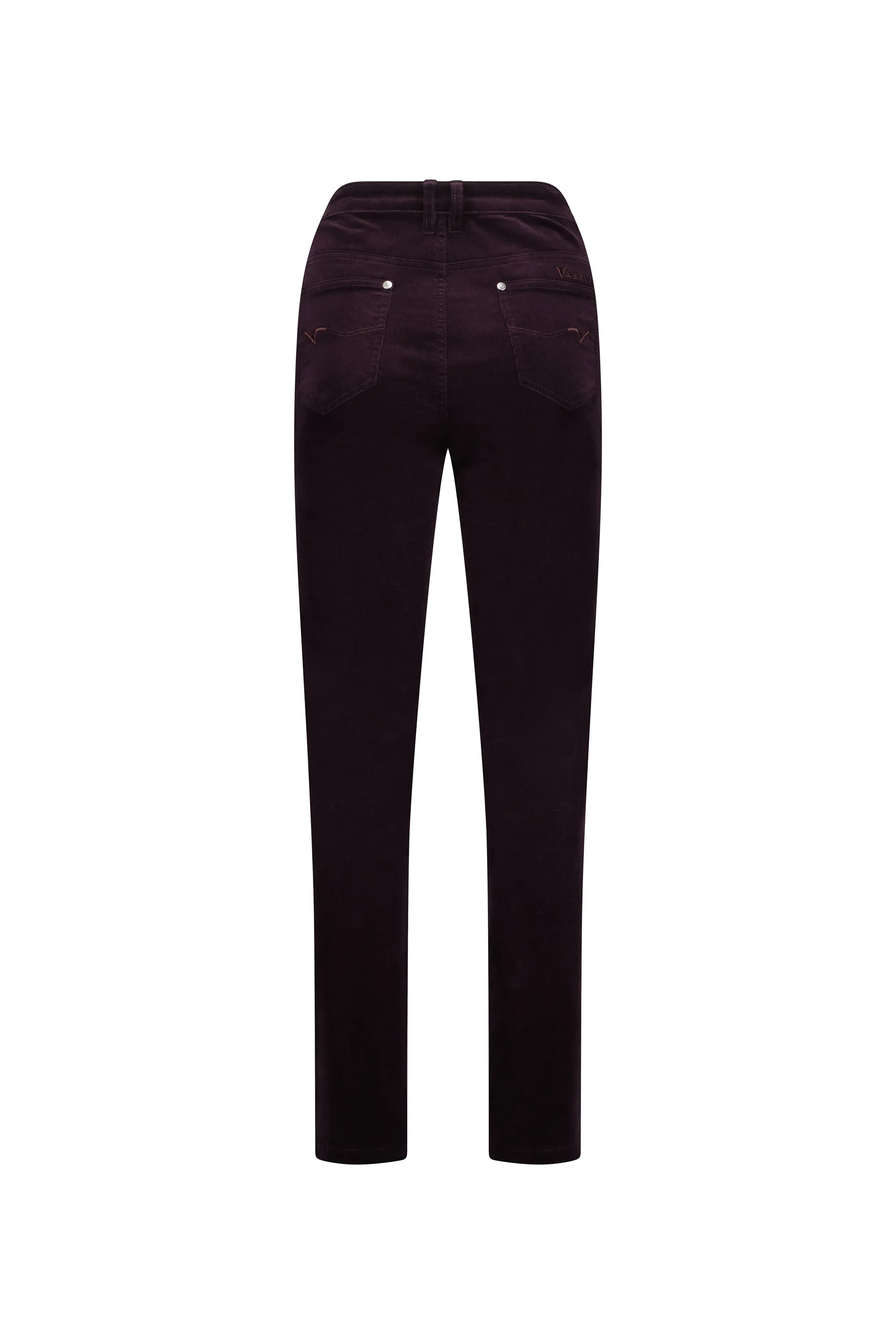 Zip Cord Pants - Mulberry